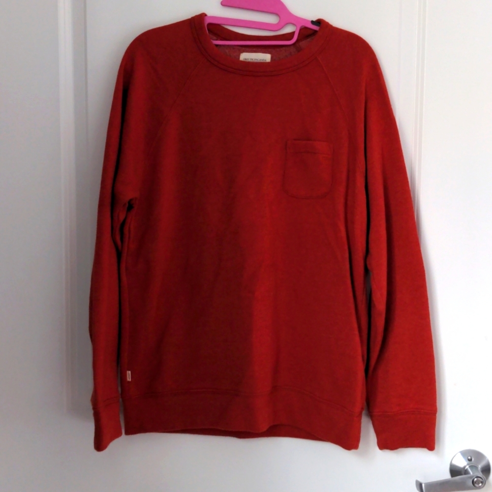 Obey Burnt Orange Soft Pullover